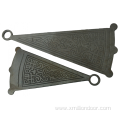 Metal decorative wrought iron corners